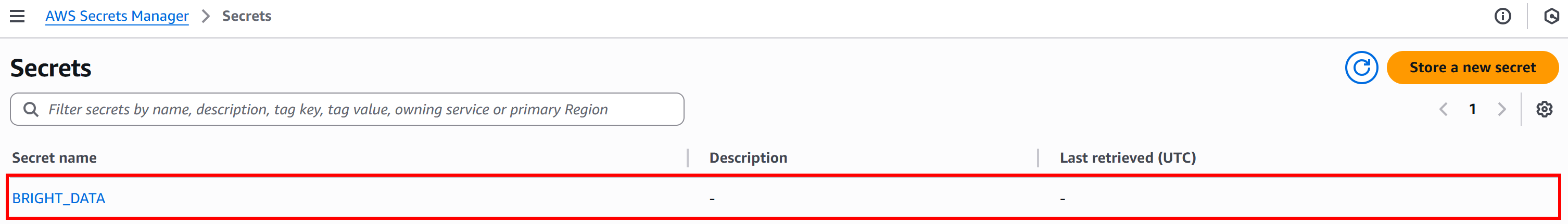The BRIGHT_DATA secret